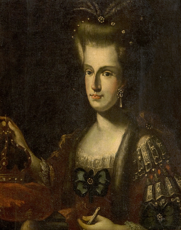 Ritratto del Re Ferdinando di Borbone; e Ritratto della Regina Maria Carolina d’Austria a mezzo busto