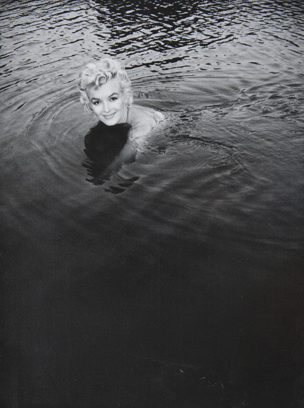 Marilyn Monroe, Pyramid Lake, Nevada, 1960