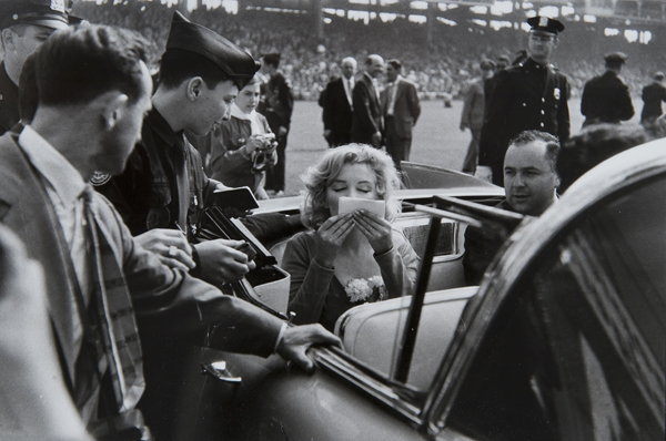 Marilyn Monroe at Yankee Stadium, New York, 1959