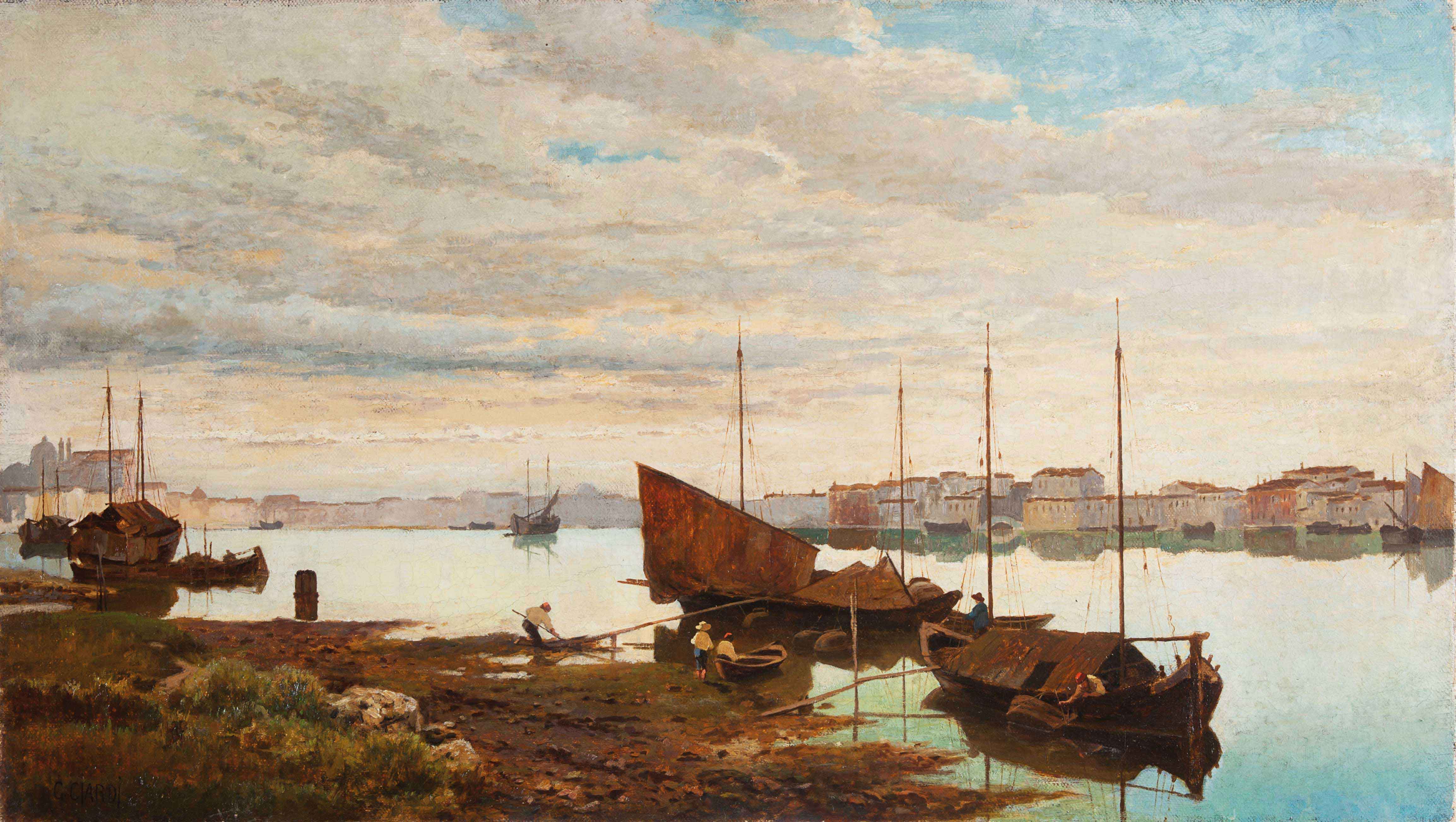 Canale della Giudecca, 1868 circa