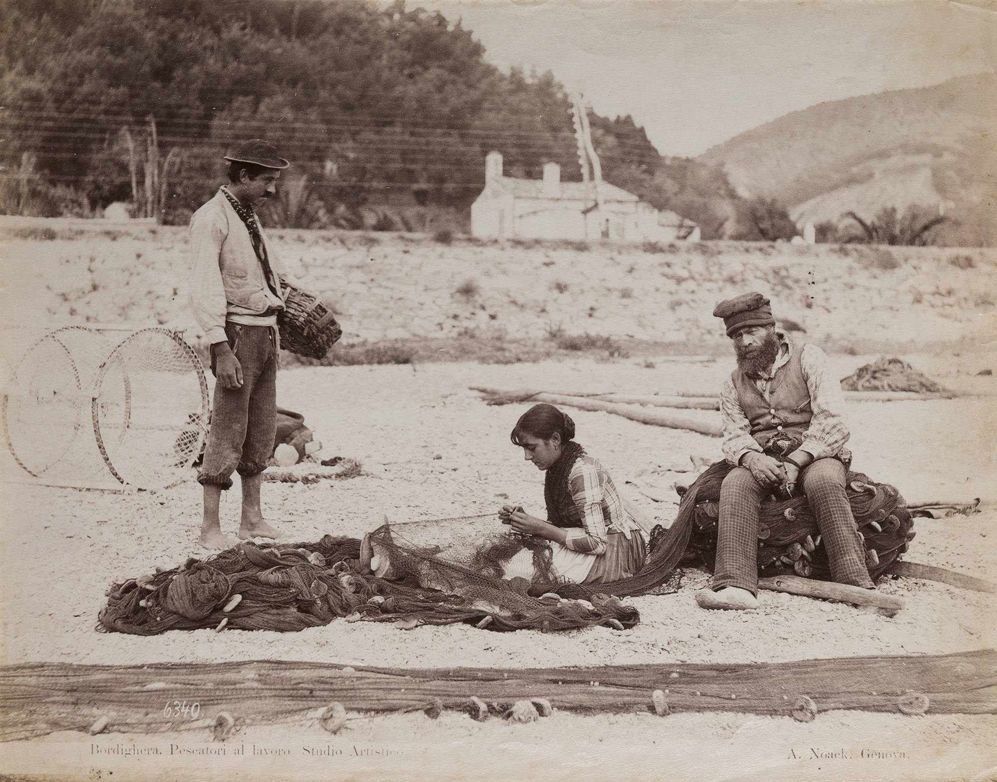 Pescatori a Bordighera, 1865-‘70