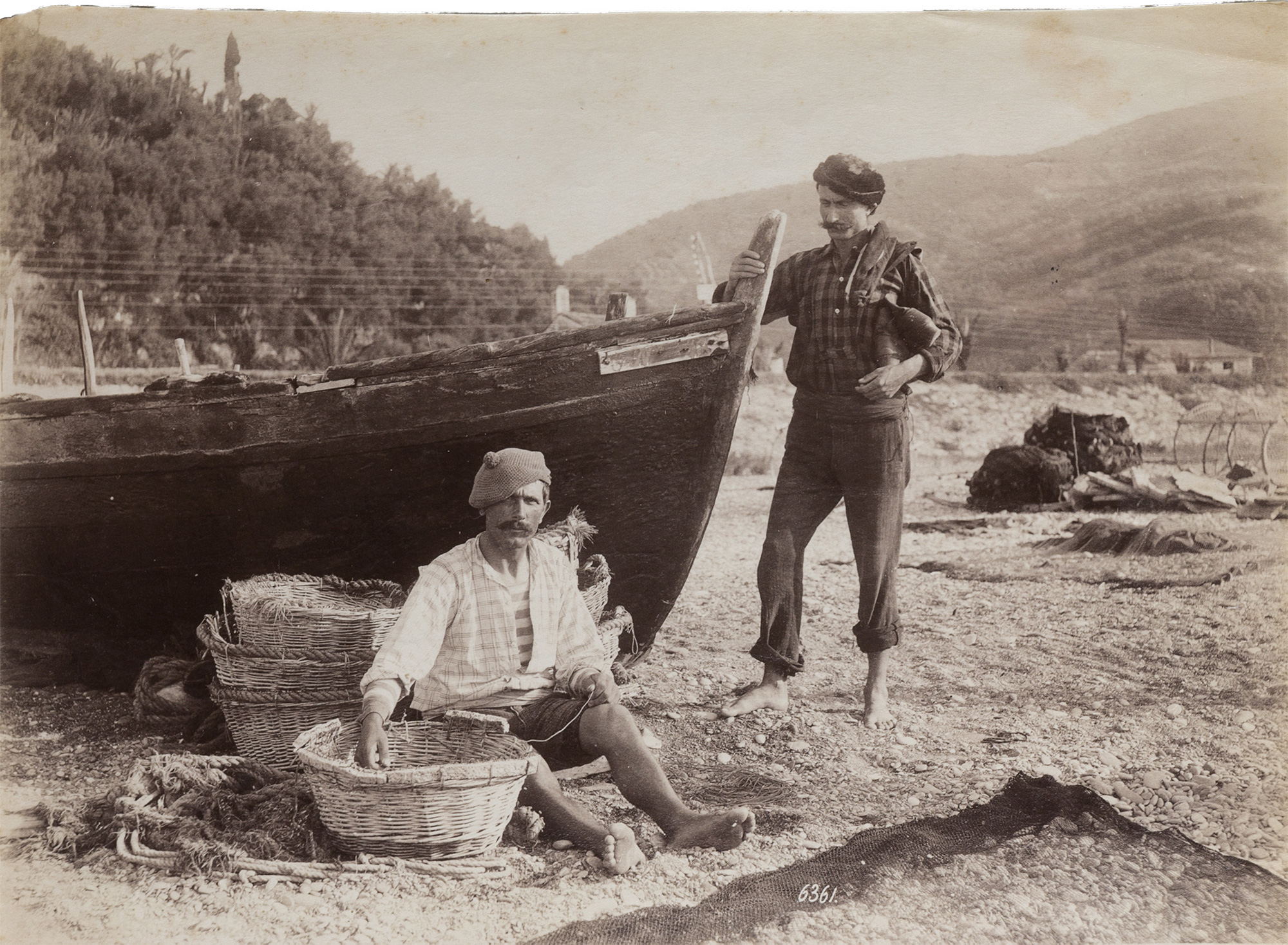 Pescatori a Bordighera, 1865-‘70