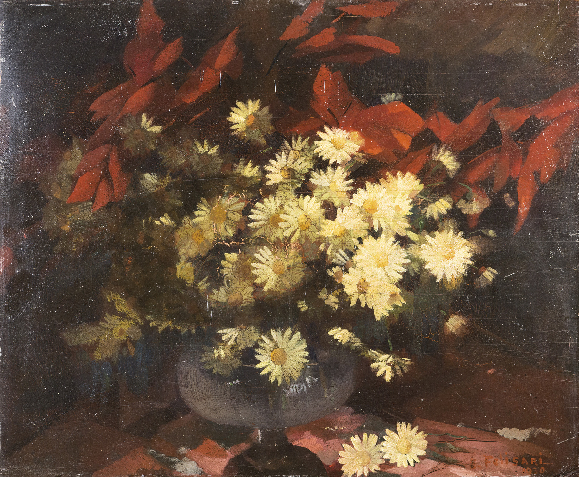 Natura morta di fiori in un vaso, 1930