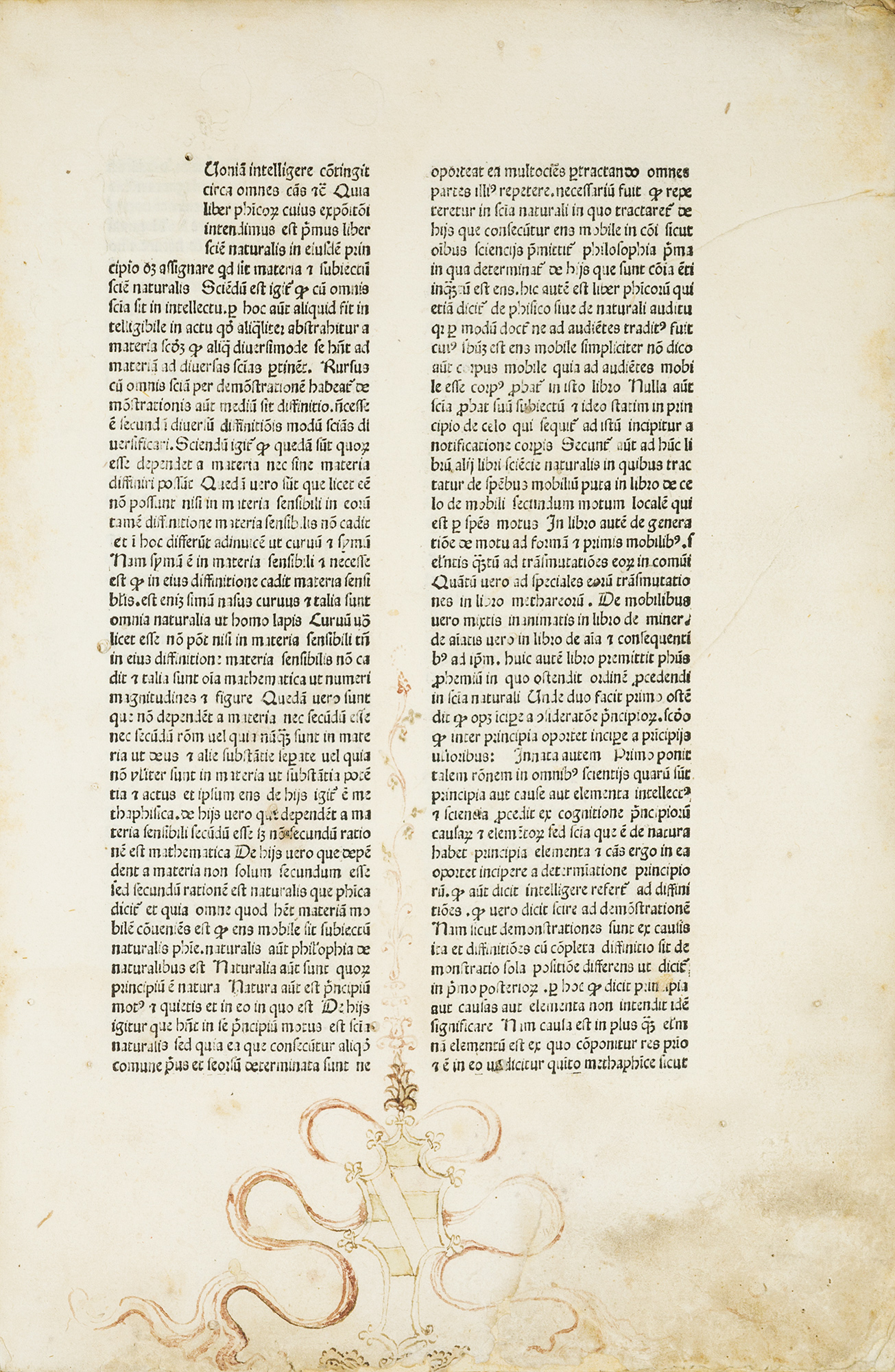 Commentum in octo libros Physicorum Aristotelis