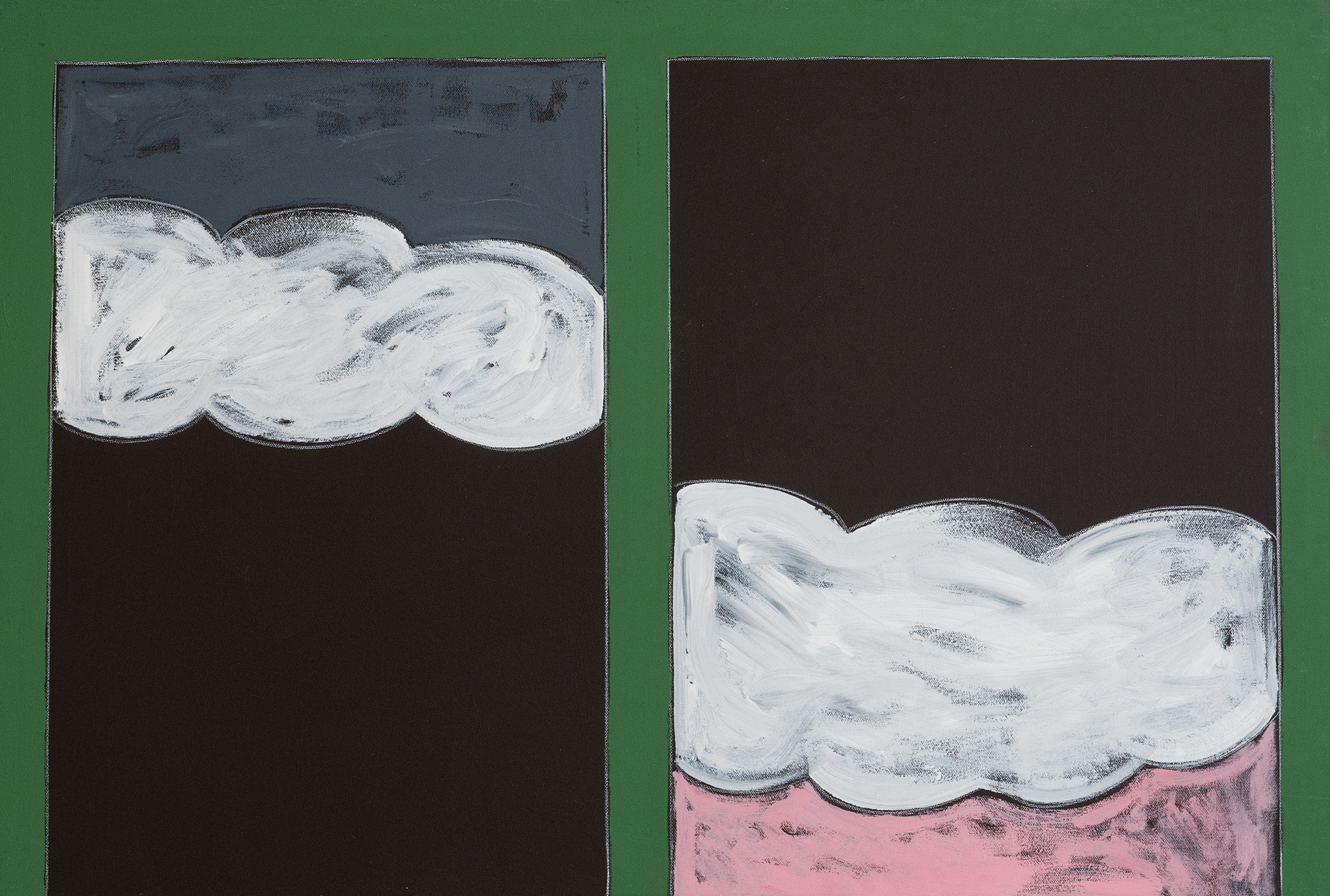 Finestra con nuvole, 1987