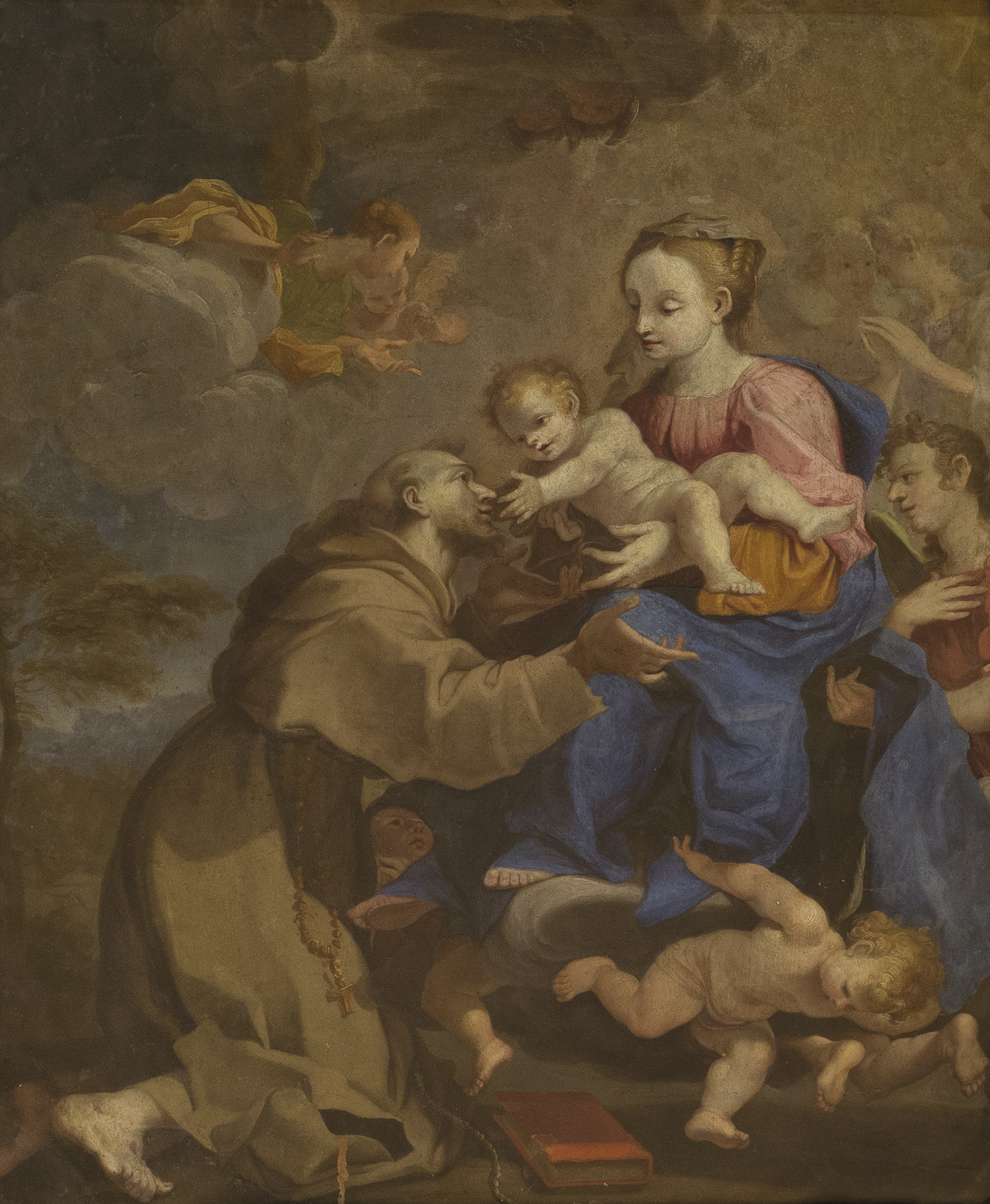 Madonna con Bambino e San Francesco