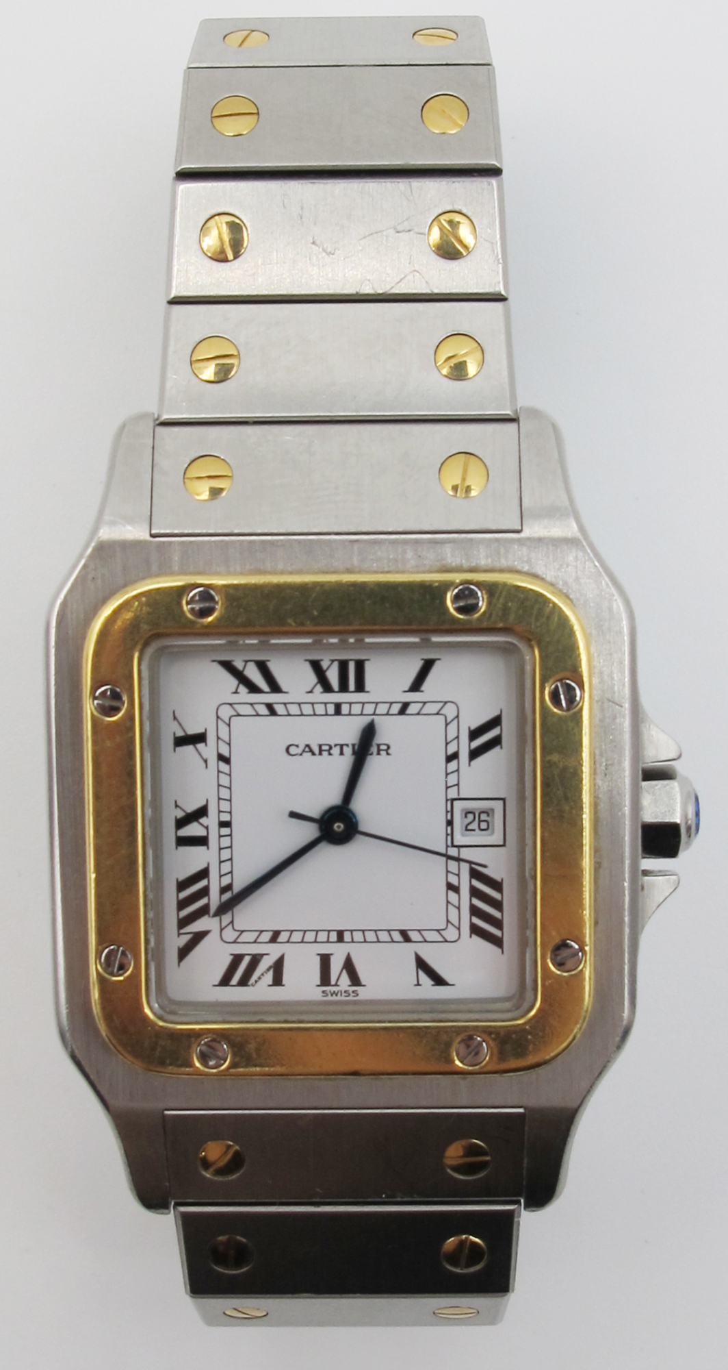 cartier santos acciaio e oro